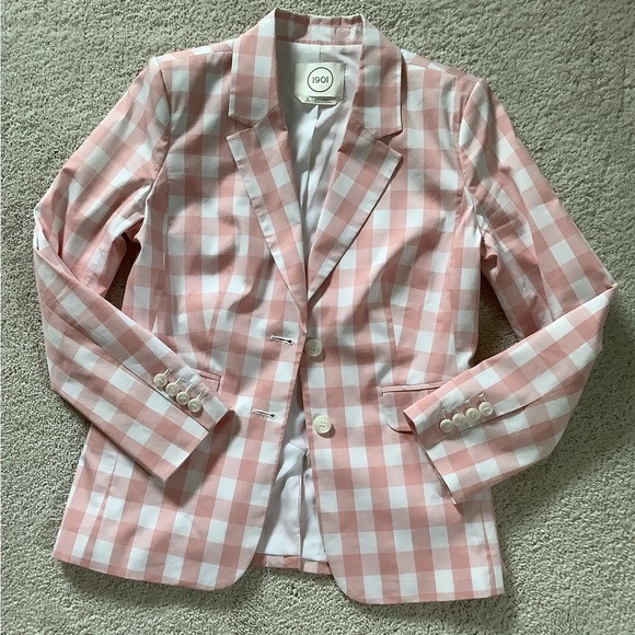 💗Pink check blazer - Picture 3 of 3